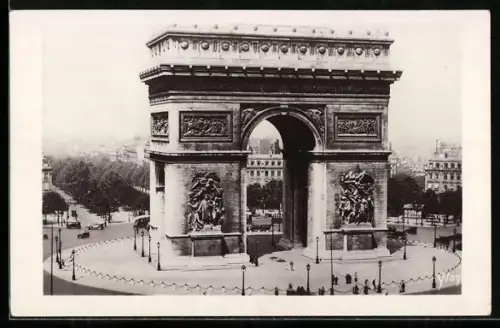 AK Paris, L`Arc de Triomphe
