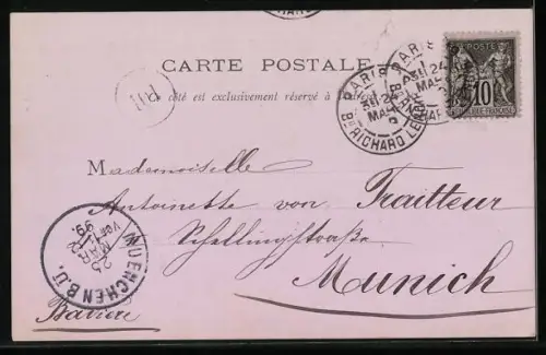 AK Paris, L`Arc de Triomphe