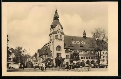 AK Leipzig, Zoo mit Kongresshalle