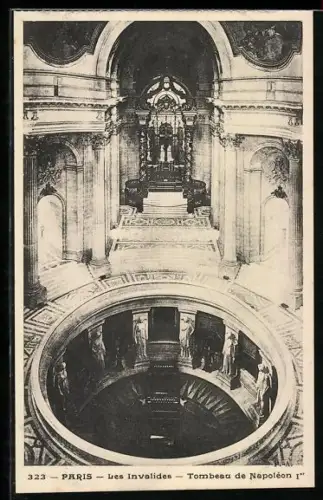 AK Paris, Hôtel des Invalides, Tombeau Napoleon Ier