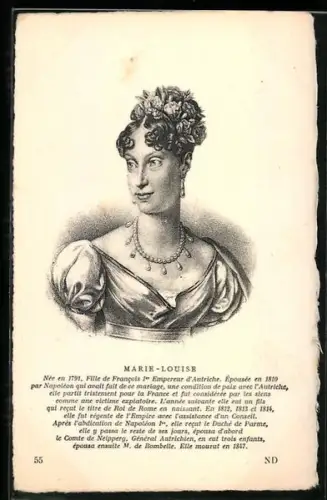 AK Marie Louise von Österreich