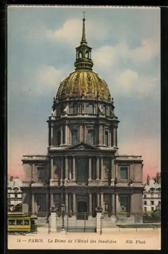 AK Paris, Hôtel des Invalides, Le Dome
