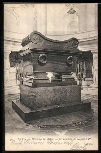 AK Paris, Hôtel des Invalides, le Tombeau de Napoleon
