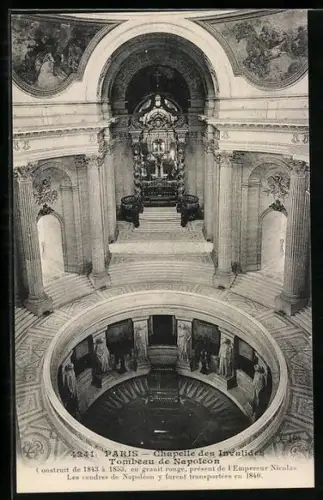 AK Paris, Hôtel des Invalides, Chapelle des Invalides