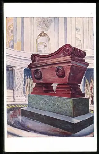 AK Paris, Hôtel des Invalides, Tombeau de Napoleon