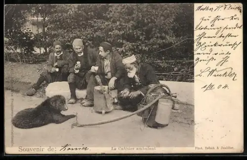 AK Konia, Le Cafétier ambulant