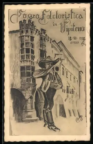 AK Vipiteno, Sagra folcloristica 1933