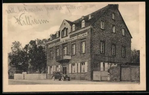 AK Coblenz-Moselweiss, Cafe und Weinhaus Besier