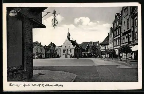 AK Lingen /Ems, Platz mit Apotheke