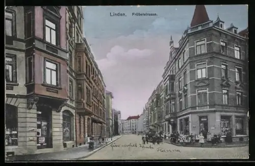 AK Linden, Partie in der Fröbelstrasse