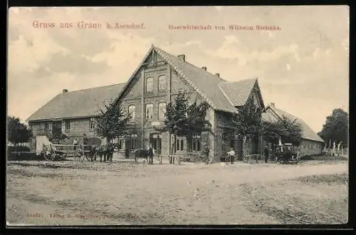 AK Graue b. Asendorf, Gasthauf von Wilhelm Steimke
