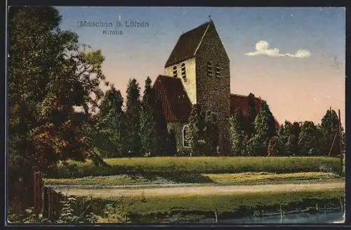 AK Meuchen b. Lützen, Kirche