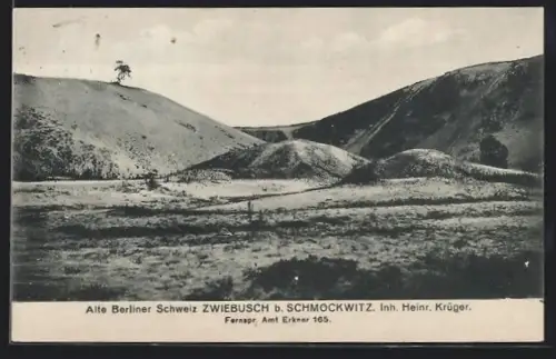 AK Gosen, Alte Berliner Schweiz, Gasthaus von Heinr. Krüger