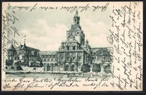 AK München, Neues Nationalmuseum