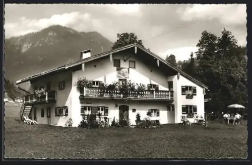 AK Ramsau b. Berchtesgaden, Gasthaus Etzer-Häusl