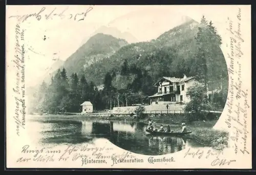 AK Hintersee, Restauration Gamsbock