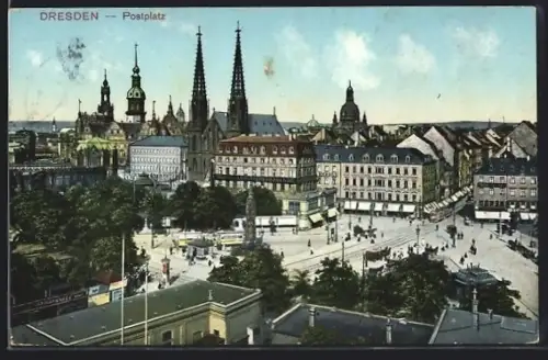 AK Dresden, Postplatz