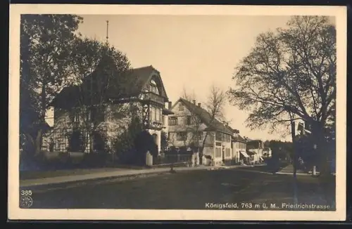 AK Königsfeld, Friedrichstrasse