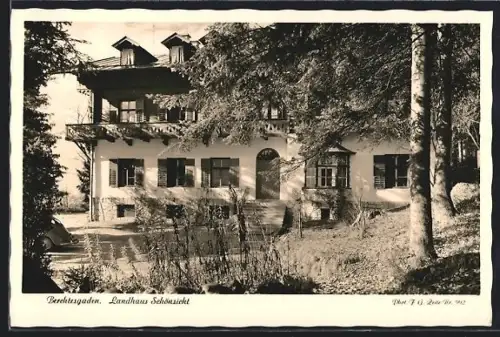 AK Berchtesgaden, Gasthaus Schönsicht