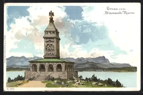 AK Lindau, Bismarck-Turm