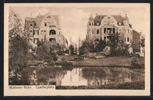 AK Mülheim-Ruhr, Goetheplatz