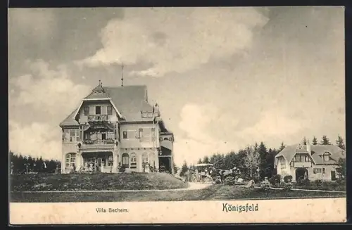 AK Königsfeld, Villa Bechem