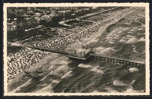 AK Ahlbeck /Seebad, Seebrücke, Strand, Kurverwaltung