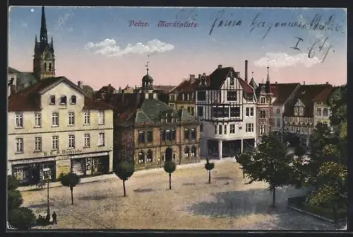 AK Peine, Partie am Marktplatz