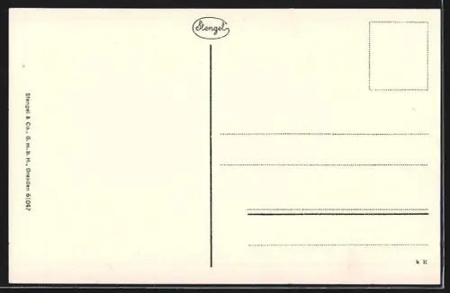 AK Stralsund, Partie am Knieperteich