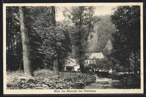 AK Menden, Lendringsen, Restaurant zum Hönnetal, Inh. Wilh. Platthaus
