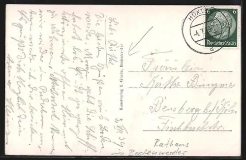 AK Bodenwerder, Am Rathaus