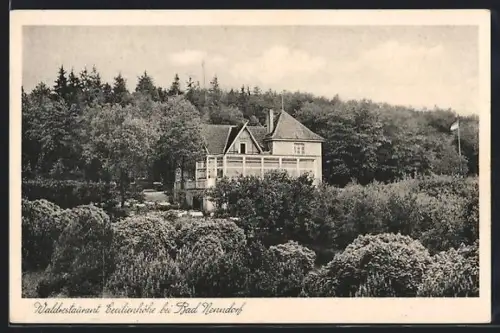 AK Bad Nenndorf, Restaurant Cecilienhöhe, Bes. Fred Bode