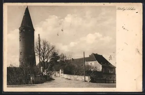 AK Zörbig, Partie am Schloss