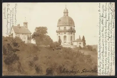 AK Schönthal /Württbg., Kloster Kreuzberg