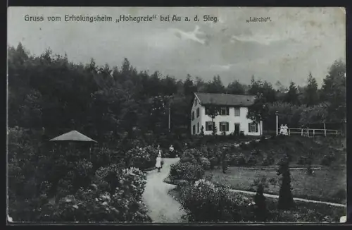 AK Pracht, Erholungsheim Hohegrete am Wald