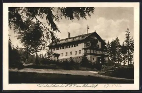 AK Bischofsgrün, Unterkunftshaus des FGV am Ochsenkopf