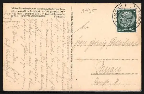 AK Ramsau, Haus Richtegg