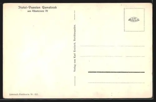 AK Hintersee, Hotel Gemsbock