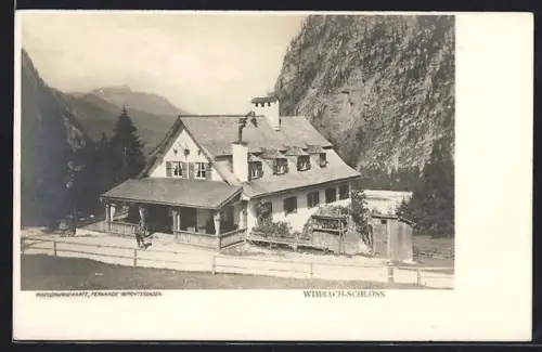 AK Ramsau bei Berchtesgaden, Wimbach-Schloss