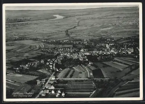 AK Lichtenau /Baden, Ansicht aus dem Flugzeug