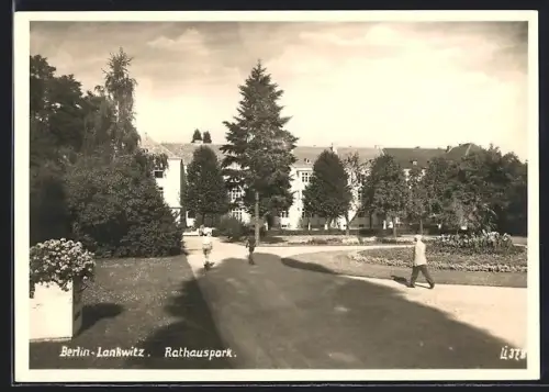 AK Berlin-Lankwitz, Rathauspark