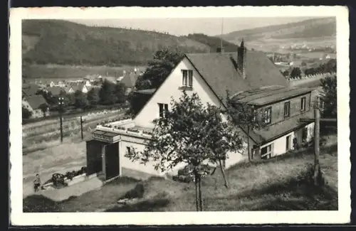 AK Burbach /Siegen, Burbacher Berghotel, Inh. M. Winkel