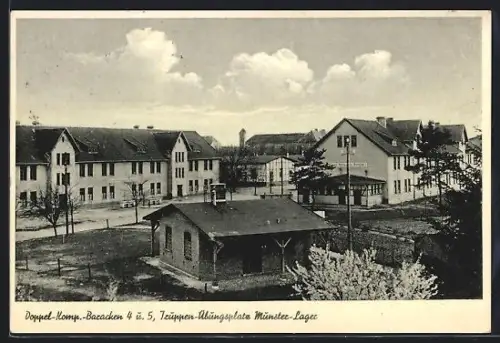 AK Munster-Lager, Doppel-Kompanie-Baracken 4 u. 5, Truppen-Übungsplatz