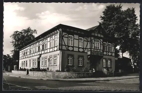 AK Munster /Lünebg. Heide, Hotel Deutsches Haus