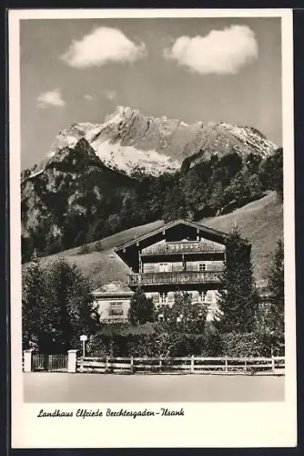 AK Berchtesgaden-Ilsank, Gasthaus Elfriede