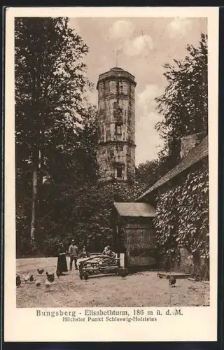 AK Bungsberg /Schleswig Holstein, Elisabethturm