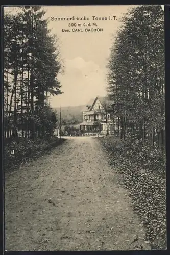 AK Tenne i. T., Gasthaus von Carl Bachon