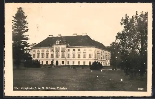 AK Ober Grafendorf /N.D., Schloss Friedau