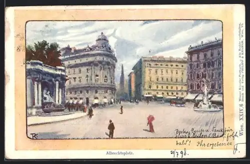 AK Wien, Albrechtsplatz
