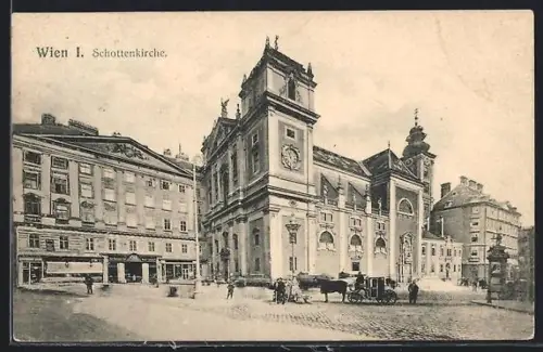 AK Wien, An der Schottenkirche